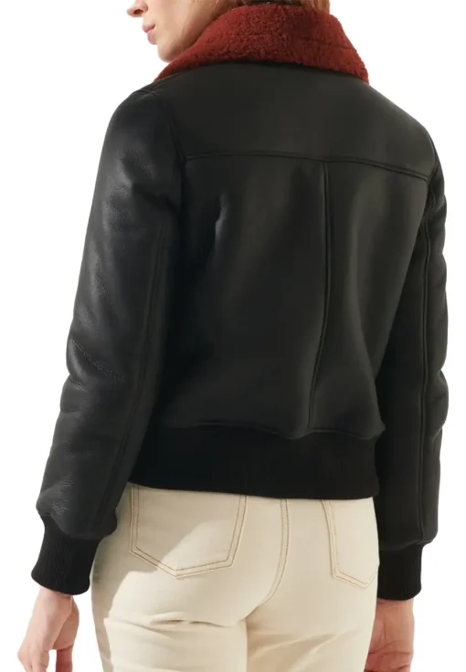 womens-shearling-black-faux-leather-bomber-jacket