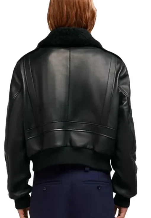womens-shearling-collar-black-bomber-faux-leather-jacket