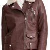 womens-shearling-collar-brown-faux-leather-jacket