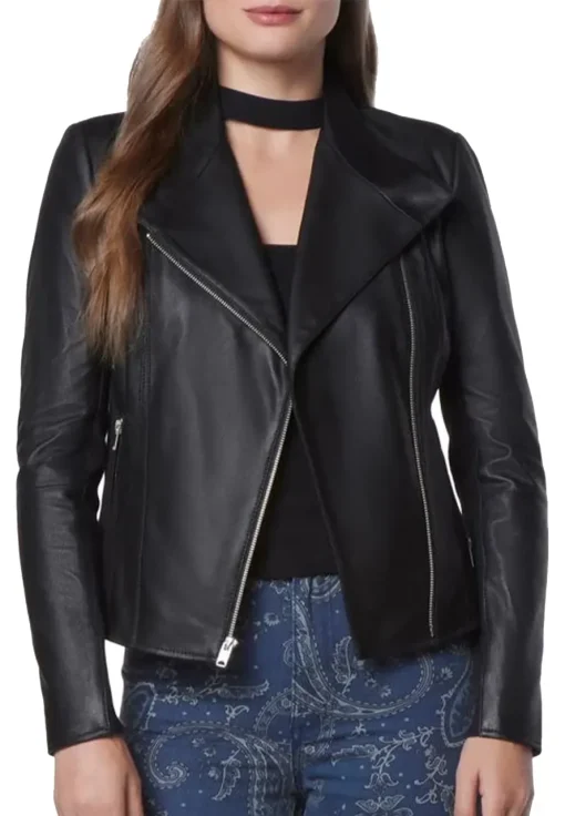 womens-spread-collar-black-moto-faux-leather-jacket
