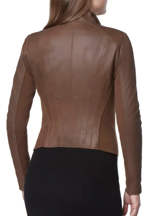 womens-spread-collar-brown-moto-faux-leather-jacket
