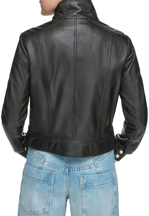 womens-stand-collar-black-moto-faux-leather-jacket
