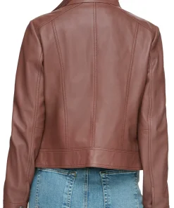womens-stand-collar-brown-moto-faux-leather-jacket