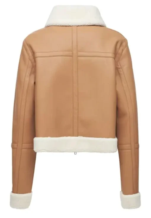 womens-tan-brown-shearling-faux-leather-jacket