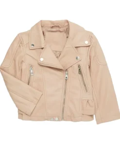 womens-zip-front-beige-faux-leather-jacket