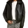 womens-zip-up-black-faux-leather-shearling-bomber-jacket
