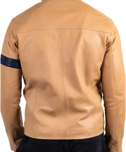 mens-biker-light-tan-faux-leather-jacket