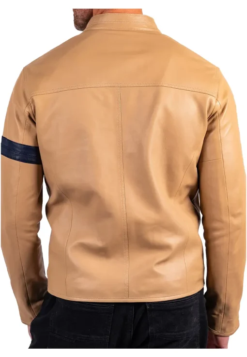 mens-biker-light-tan-faux-leather-jacket