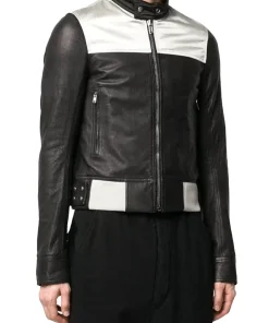 mens-black-slim-fit-faux-leather-biker-jacket