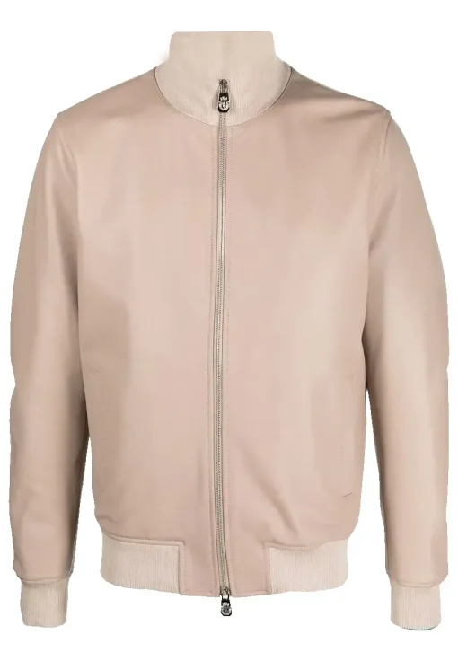 mens-bomber-beige-faux-leather-jacket