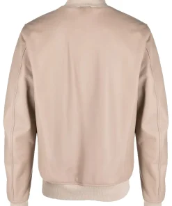 mens-bomber-beige-faux-leather-jacket