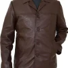 mens-brown-faux-leather-reefer-blazer-jacket
