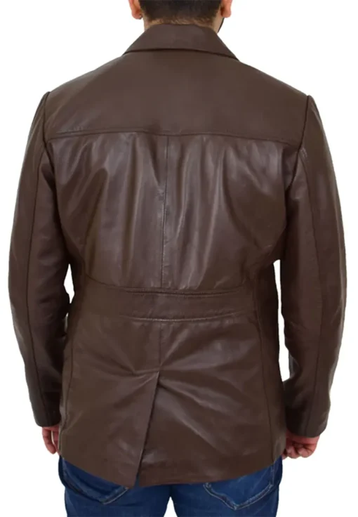 mens-brown-faux-leather-reefer-blazer-jacket