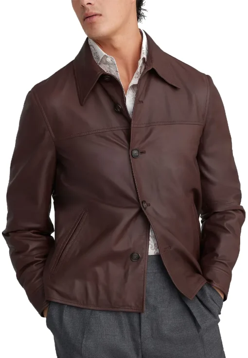 mens-button-front-brown-faux-leather-jacket