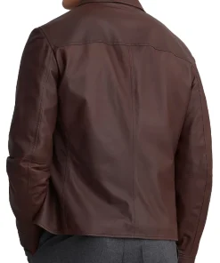 mens-button-front-brown-faux-leather-jacket