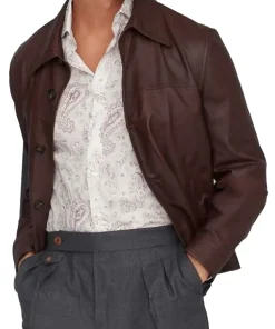 mens-button-front-brown-faux-leather-jacket