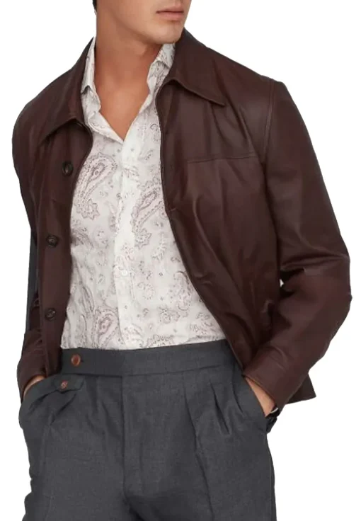 mens-button-front-brown-faux-leather-jacket