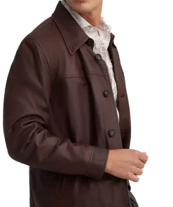 mens-button-front-brown-faux-leather-jacket