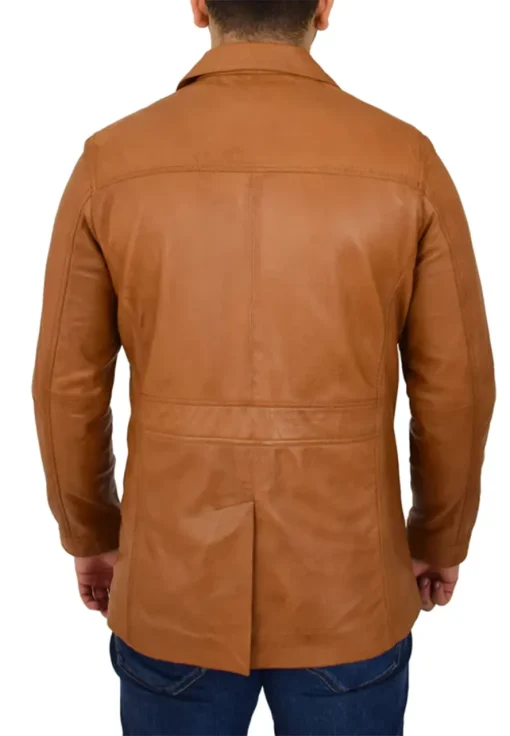 mens-cognac-faux-leather-reefer-blazer-jacket
