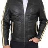 mens-contrasting-stripes-black-faux-leather-biker-jacket