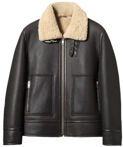 mens-dark-brown-faux-leather-shearling-aviator-jacket