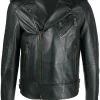 mens-dark-green-faux-leather-biker-jacket