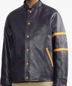mens-dark-purple-faux-leather-jacket