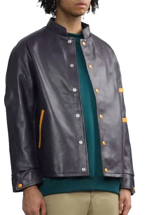 mens-dark-purple-faux-leather-jacket
