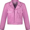 mens-enticer-light-purple-faux-leather-jacket