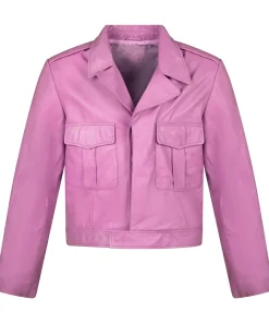 mens-enticer-light-purple-faux-leather-jacket