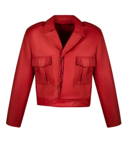mens-enticer-red-faux-leather-jacket
