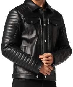 mens-iconic-black-faux-leather-moto-jacket