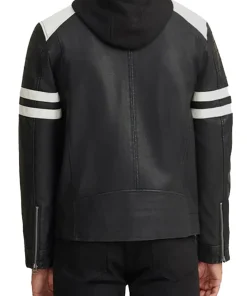 mens-moto-black-faux-leather-hooded-jacket