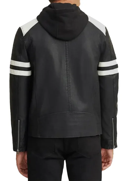 mens-moto-black-faux-leather-hooded-jacket