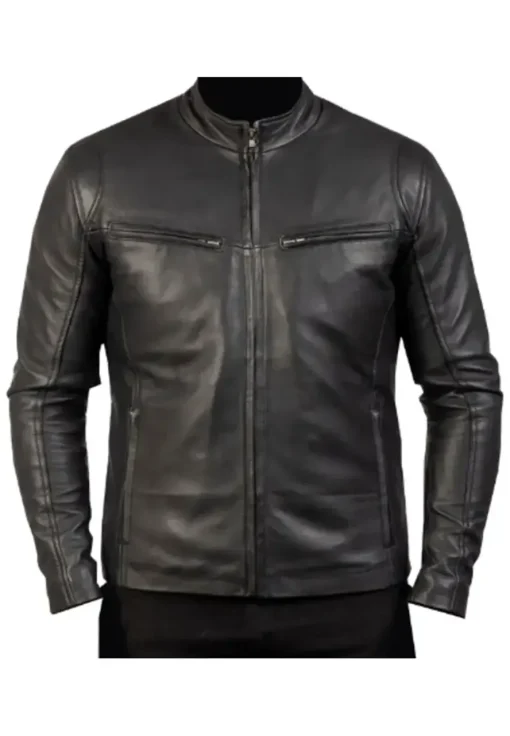 mens-motorcycle-faux-leather-black-jacket