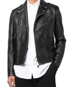 mens-multiple-zip-black-faux-leather-biker-jacket