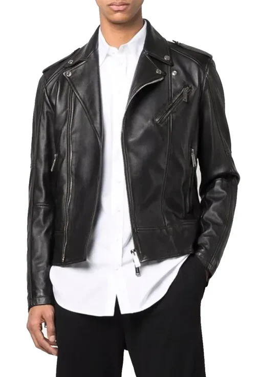 mens-multiple-zip-black-faux-leather-biker-jacket