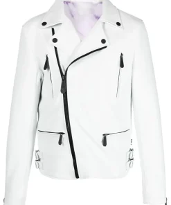 mens-notched-collar-white-faux-leather-biker-jacket
