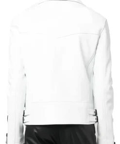 mens-notched-collar-white-faux-leather-biker-jacket