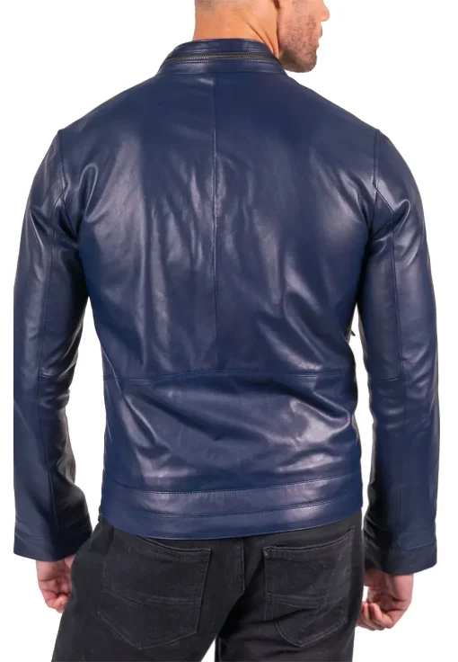 mens-perfect-blue-faux-leather-jacket