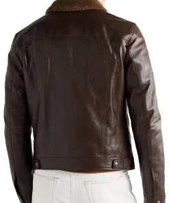 mens-shearling-collar-brown-faux-leather-down-jacket