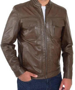 mens-timber-brown-faux-leather-biker-jacket