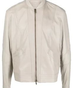 mens-zip-up-light-grey-faux-leather-jacket