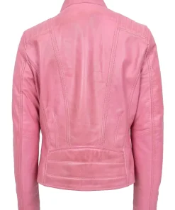 womens-baby-pink-faux-leather-biker-jacket