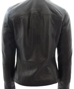 womens-band-collar-black-faux-leather-biker-jacket