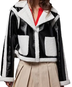 womens-black-faux-leather-faux-shearling-trim-jacket