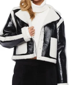 womens-black-faux-leather-faux-shearling-trim-jacket