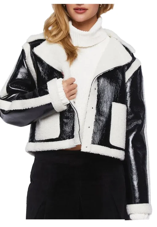 womens-black-faux-leather-faux-shearling-trim-jacket