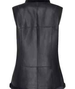 womens-black-faux-leather-merino-shearling-vest