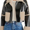 womens-black-faux-leather-shearling-crop-jacket